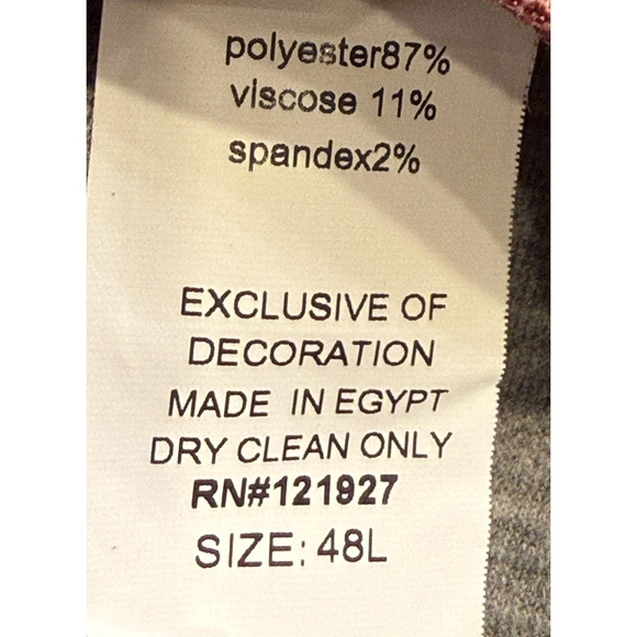 NEW JOHNNIE-O MALIBU RED WILHELM SPORT COAT JACKET BLAZER SZ 48L - Picture 4 of 5